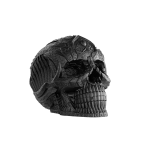 AMUERTE MATTE BLACK SKULL