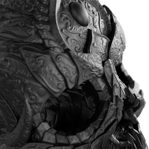 AMUERTE MATTE BLACK SKULL