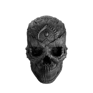 AMUERTE MATTE BLACK SKULL